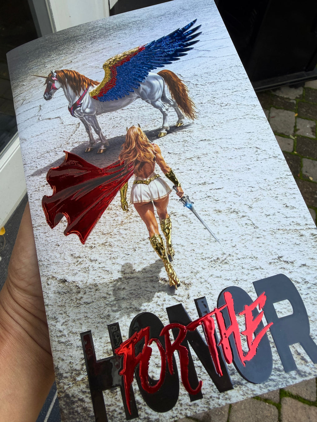 Orbit: History of Film SHE-RA Masters of the Universe - For the Honor - 100 copies only SPOT FOIL/Varnish