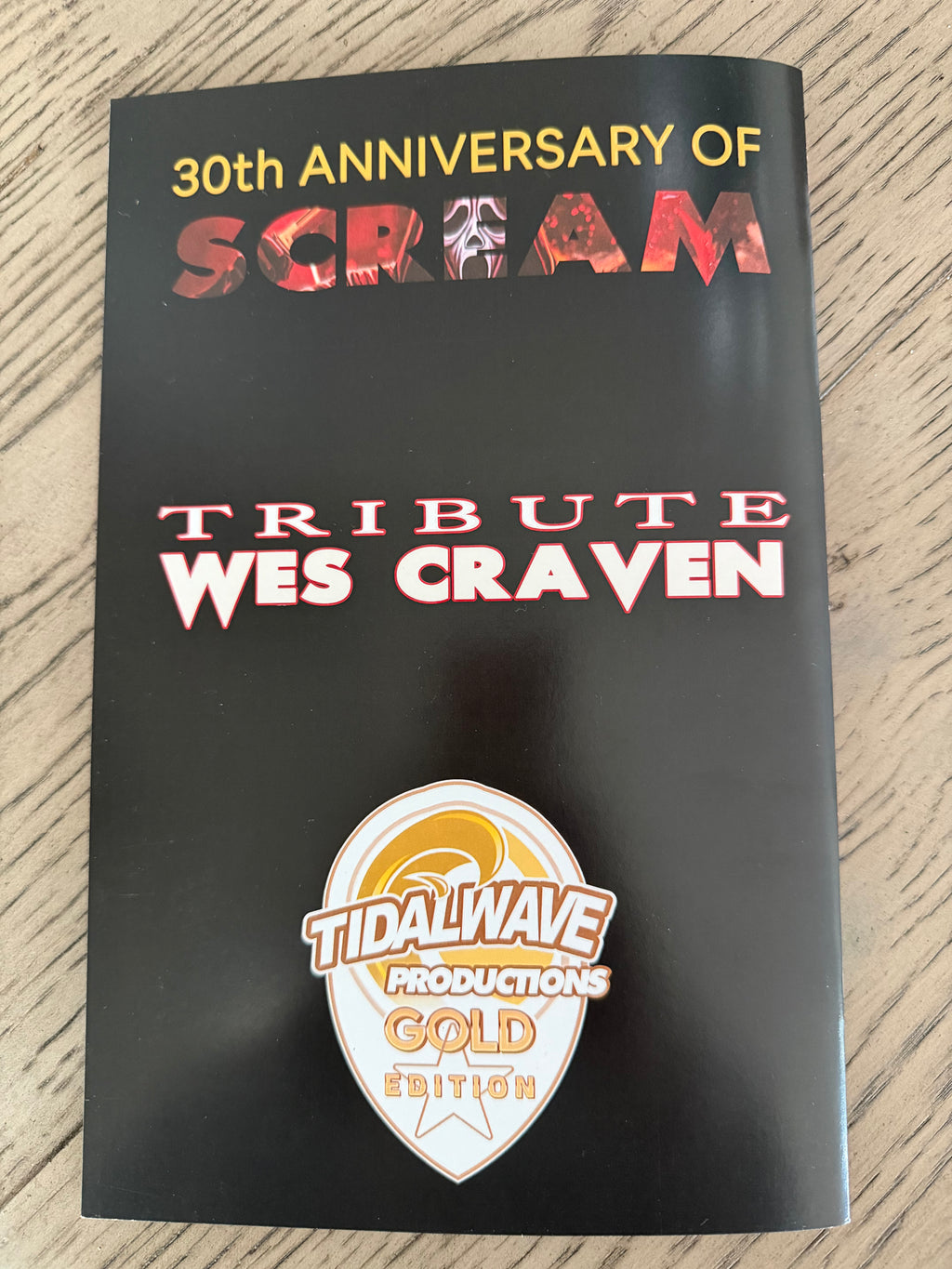 TRIBUTE: WES CRAVEN – 30th Anniversary of Scream GOLD EDITION  - 100 copies only SPOT VARNISH