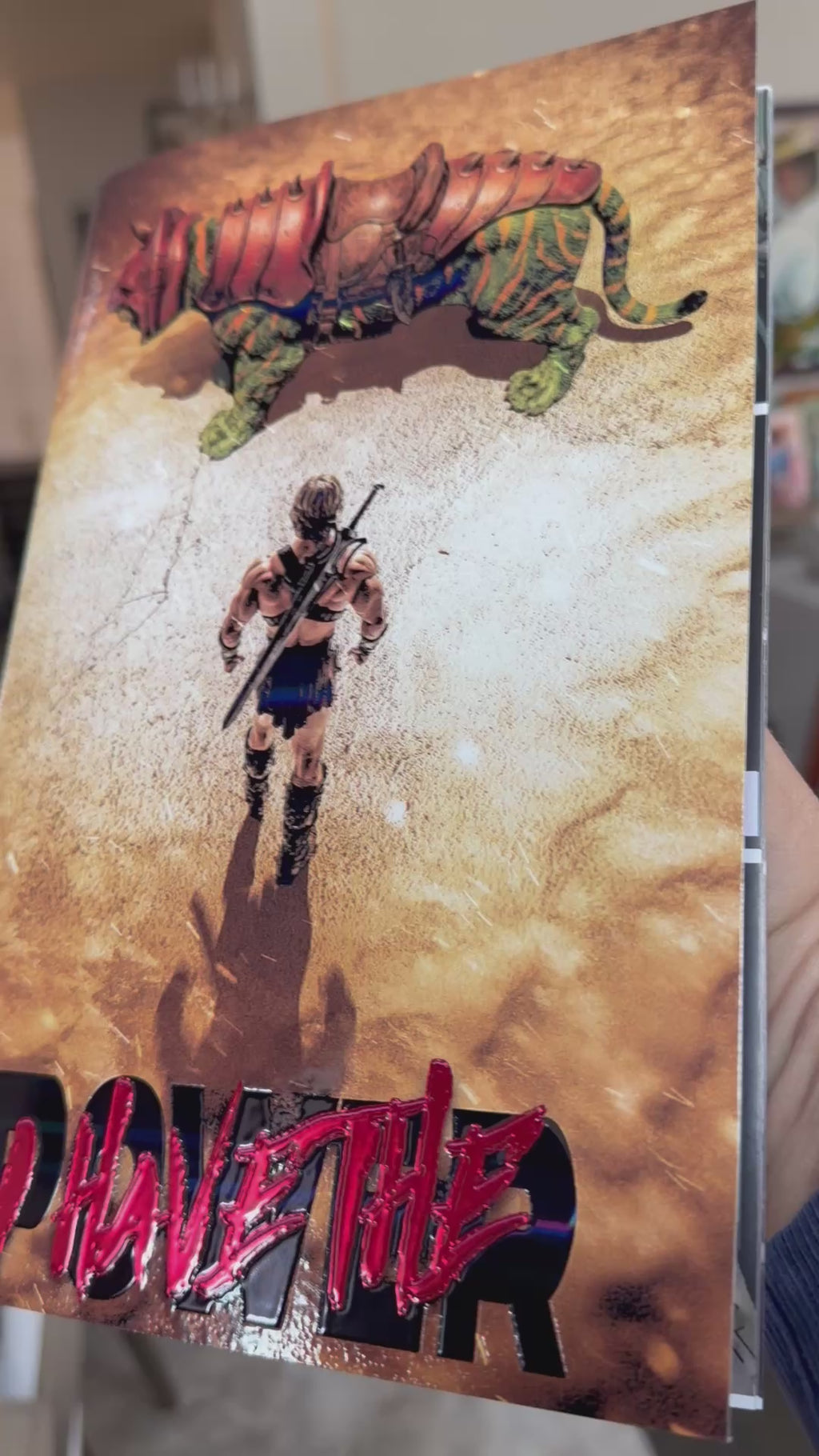 Orbit: History of Film He-Man Masters of the Universe - I HAVE THE POWER - 100 copies only SPOT FOIL/Varnish